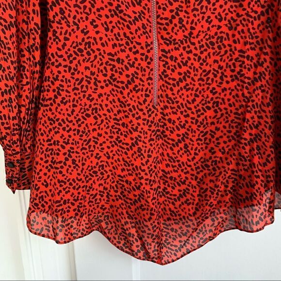 Alice & Olivia Polly Animal Print Night Out Dress - Picture 10 of 11